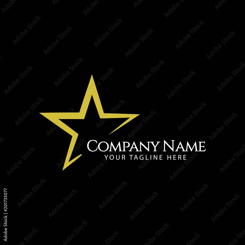 Star Logo Vector Template Design Illustration Star Logo Vector Template Design Illustration