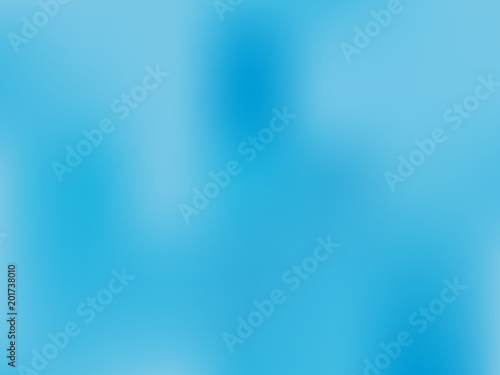 Pale blue background. Light blur backdrop. Delicate pattern. Abstract sky. Vector  holographic texture. 