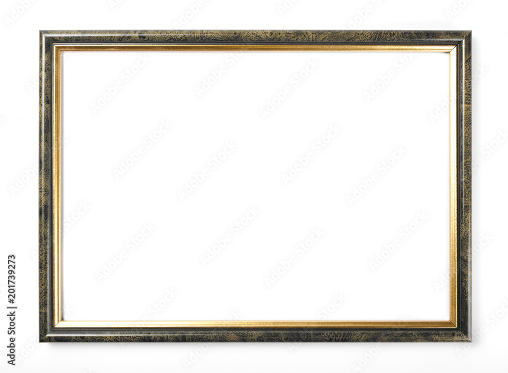 Wooden frame for painting or picture on white background. Wooden frame for painting or picture on white background.