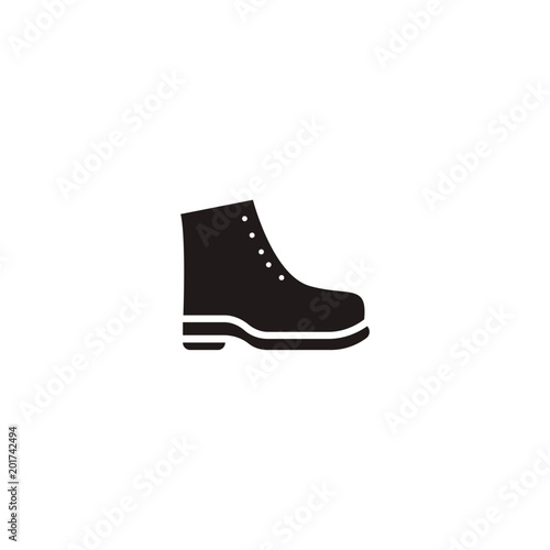 boot icon. sign design
