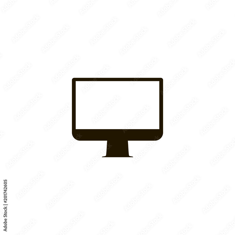 monitor icon. sign design monitor icon. sign design