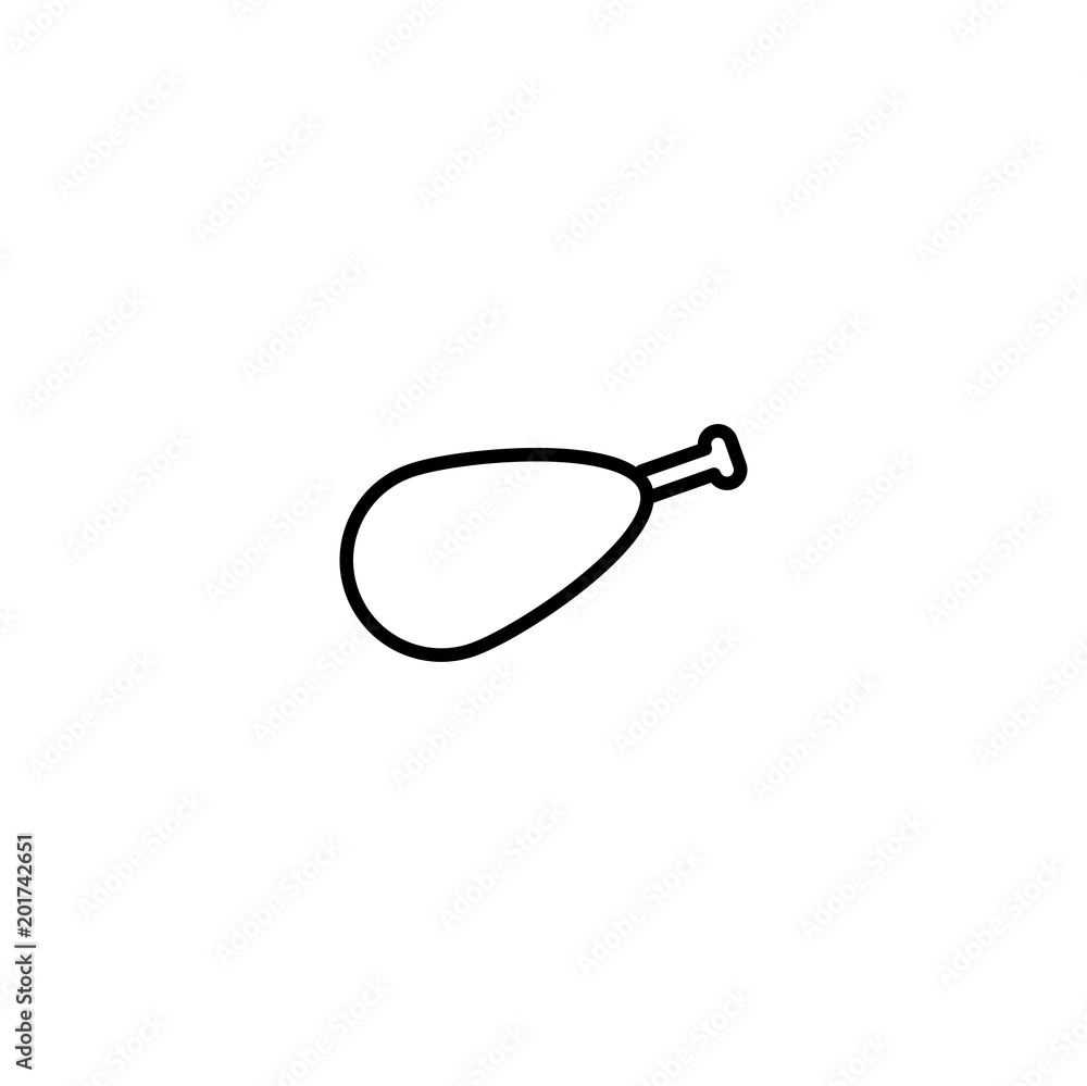 meat icon. sign design meat icon. sign design
