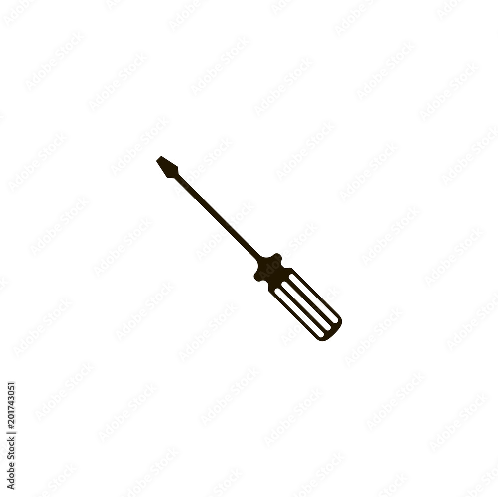 screwdriver icon. sign design screwdriver icon. sign design