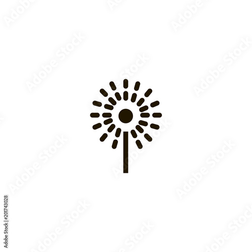 bengal lights icon. sign design