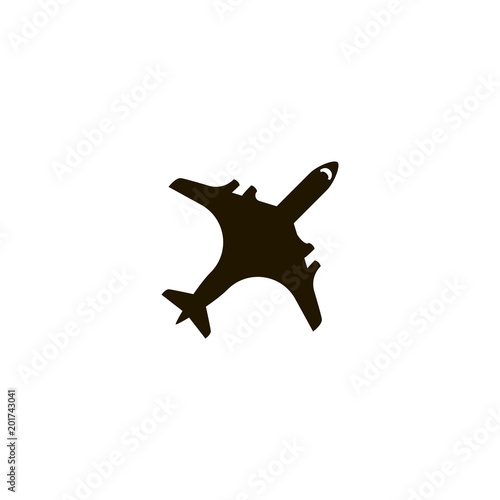 airplane icon. sign design photo