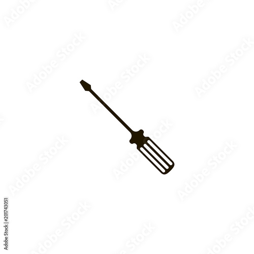 screwdriver icon. sign design