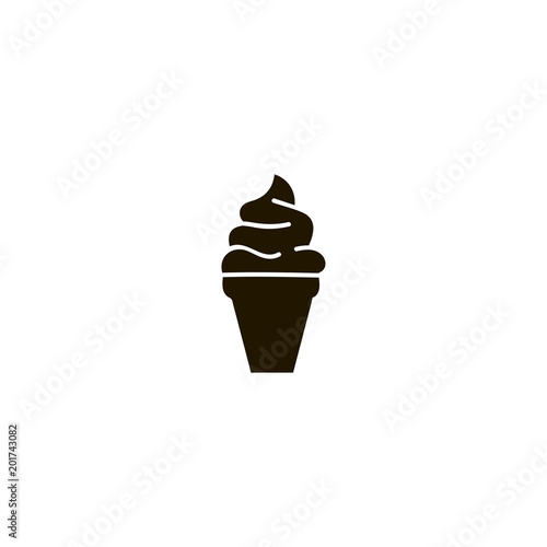 ice cream icon. sign design