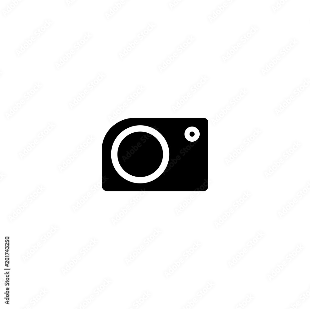 photo camera icon. sign design