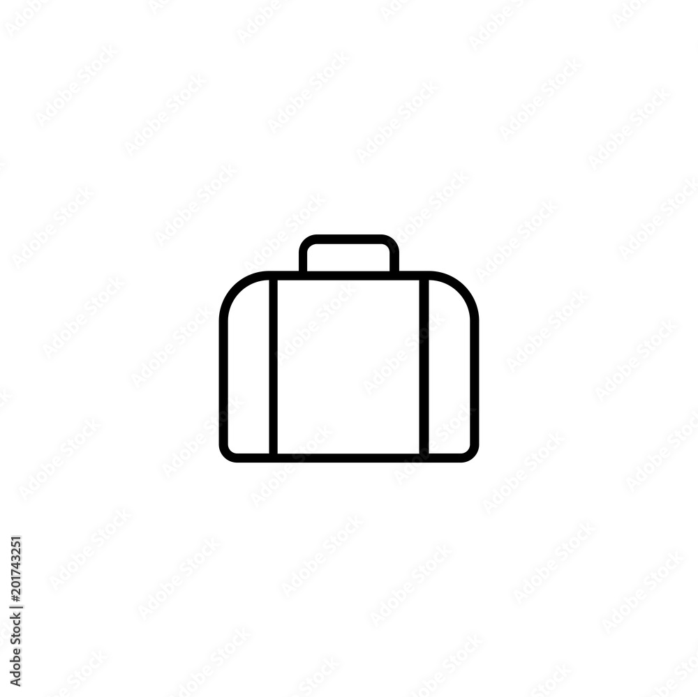 briefcase icon. sign design briefcase icon. sign design