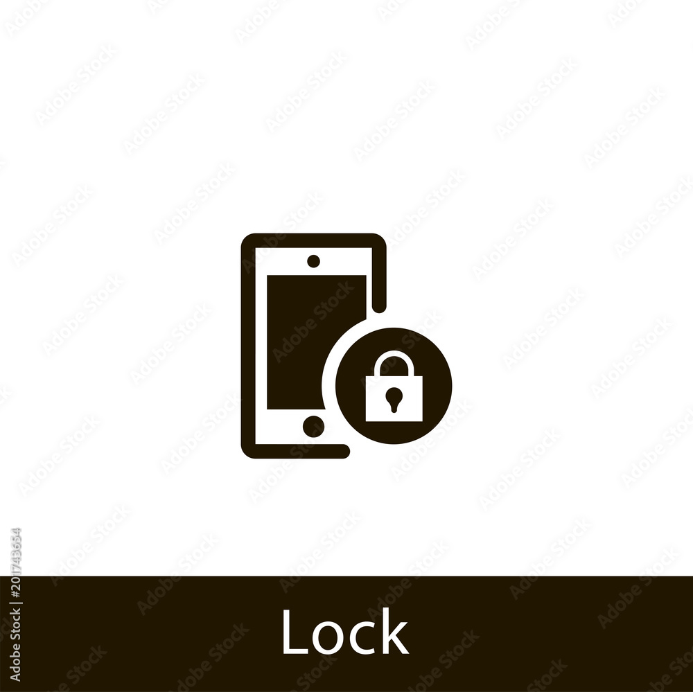 smartphone icon. lock smartphone. sign design smartphone icon. lock smartphone. sign design