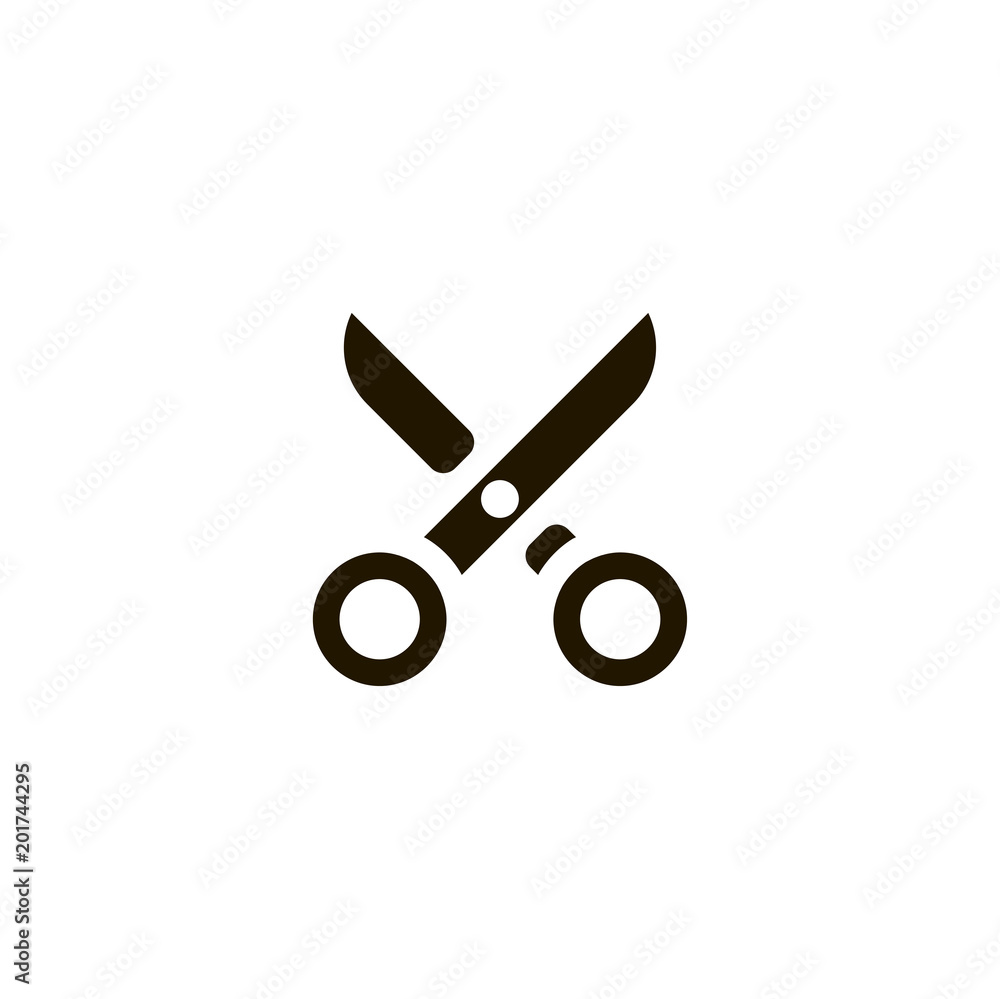 scissors icon. sign design scissors icon. sign design