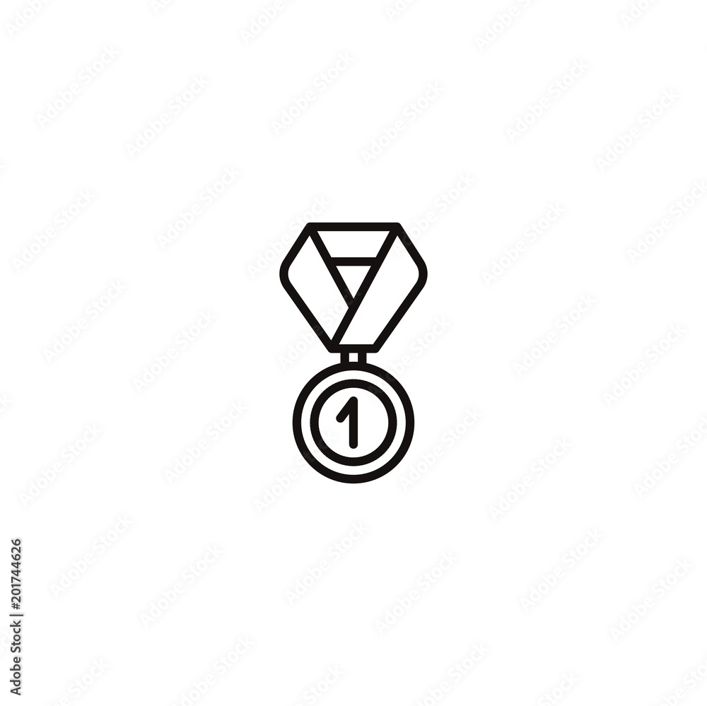 medal icon. sign design medal icon. sign design