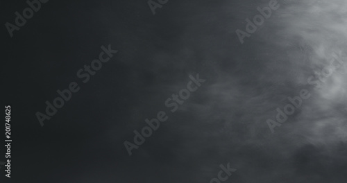 vapor steam over black background