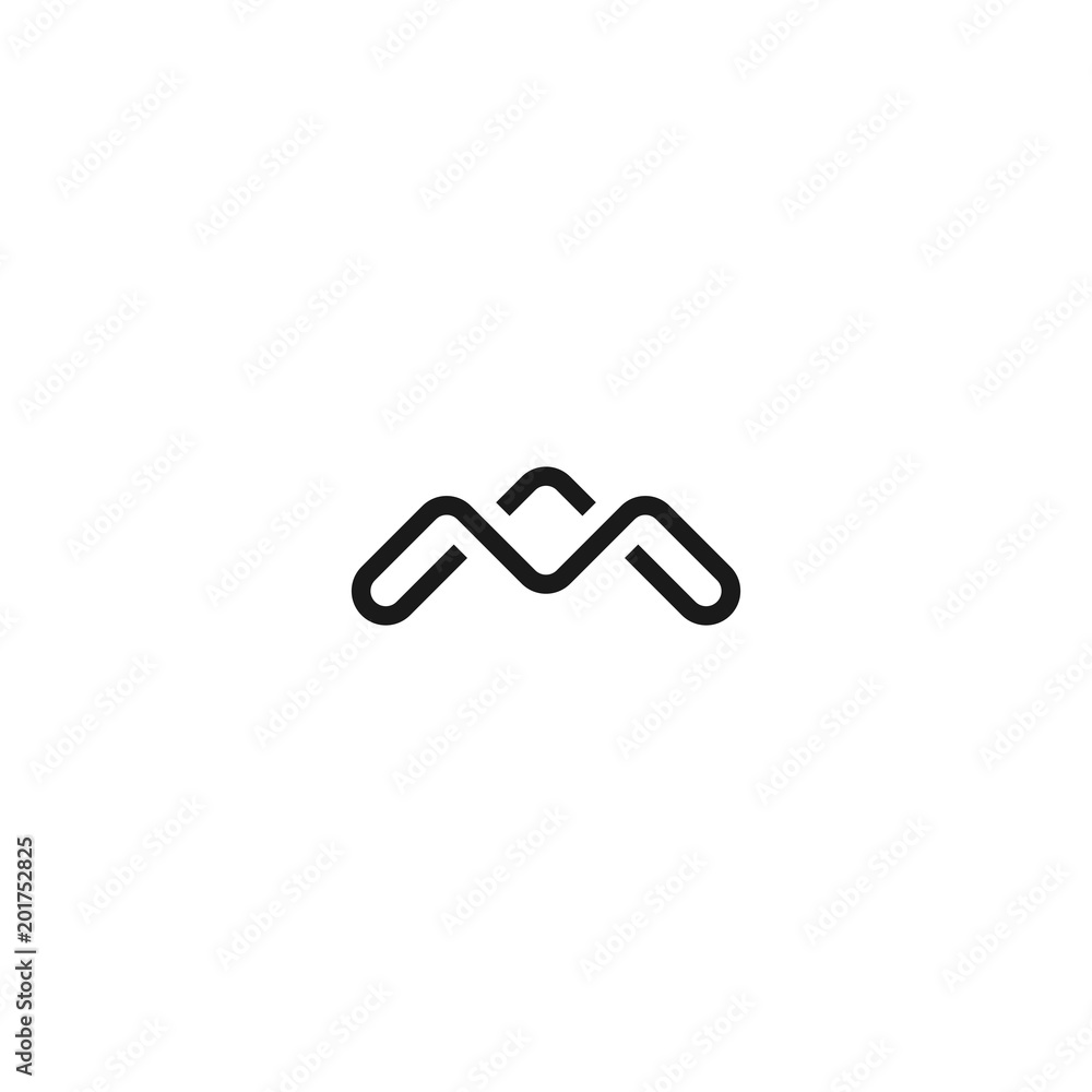 Letter M logo icon design template elements Letter M logo icon design template elements