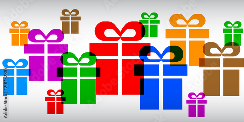 Gift set - vector