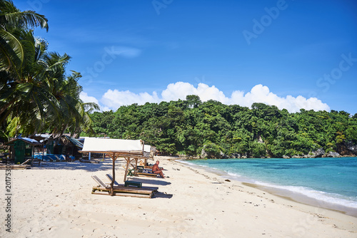 Ilig Iligan idyllic beach in Boracay, Philippines