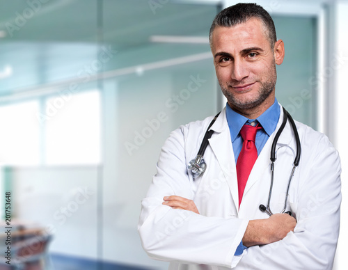 Mature doctor portrait