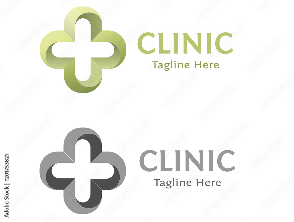 Fototapeta premium Clinic Hospital Logo