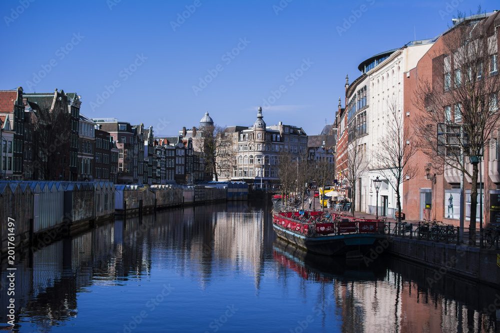 Fototapeta premium amsterdam city1