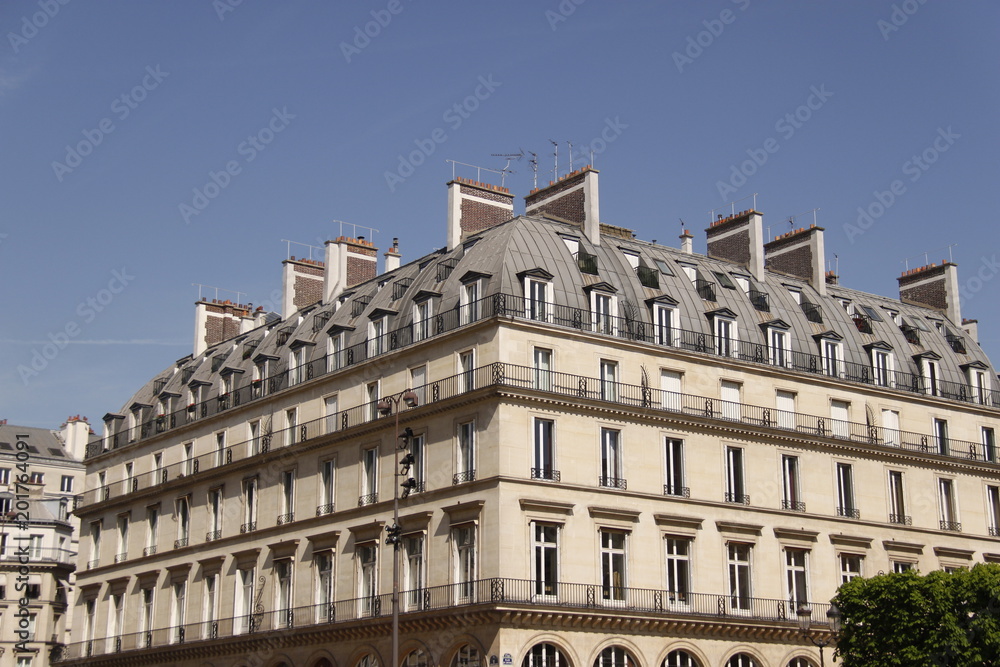 Immeuble rue de Rivoli à Paris