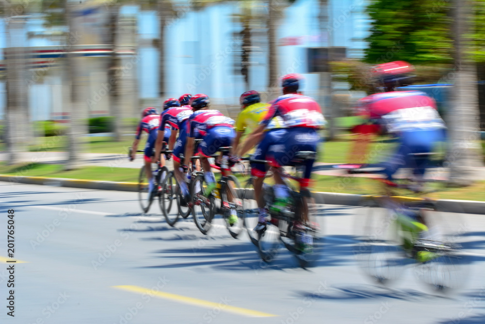 Naklejka premium Bicycle race 