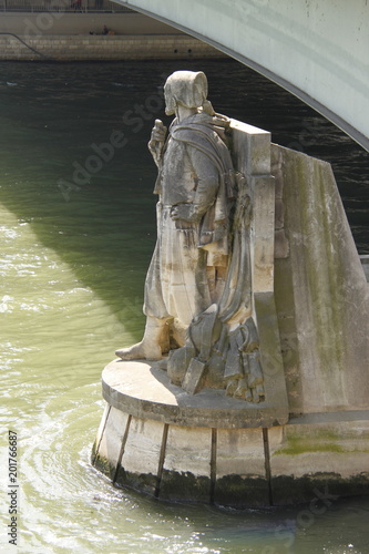 Zouave du Pont de l'Alma à Paris photo