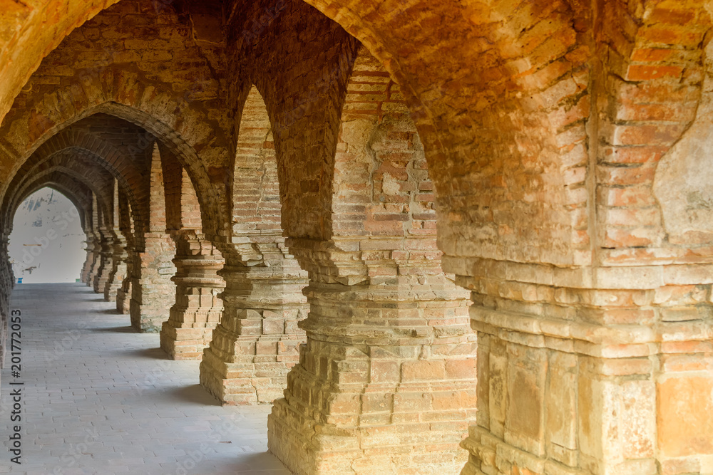 Obraz premium Rasmancha Temple, Bishnupur, West Bengal, India