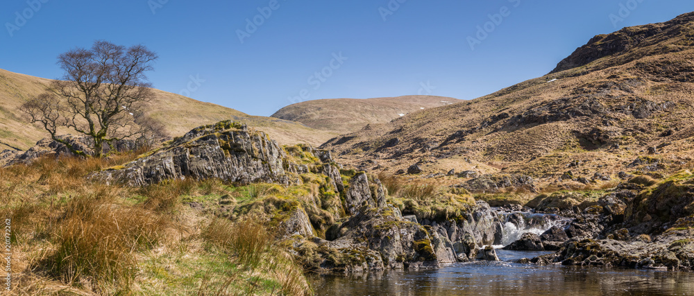 Gameshope Burn near Talla Reservoir, Scottish Borders Gameshope Burn near Talla Reservoir, Scottish Borders