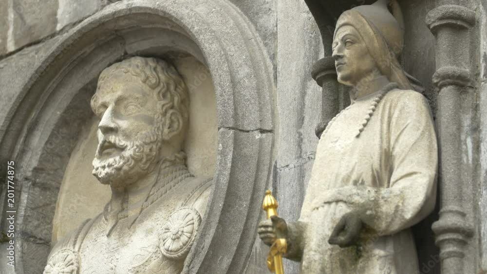 Statues on Basilica of the Holy Blood