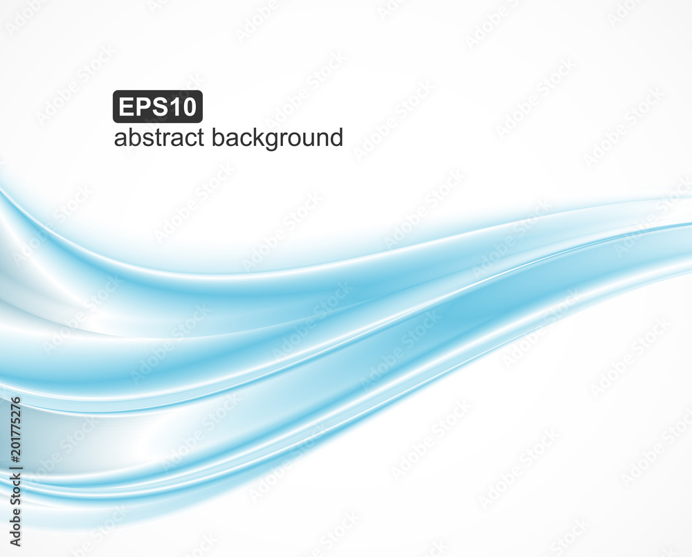 Abstract blue waves background. Vector illustration. Abstract blue waves background. Vector illustration.