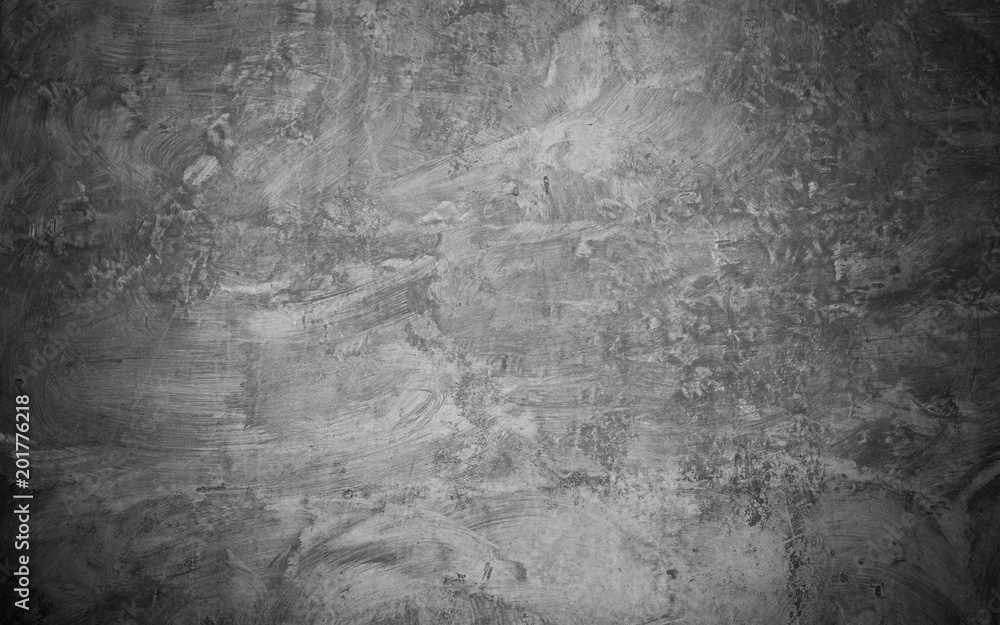 Abstract Grunge black grey concrete Texture