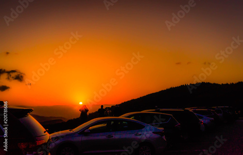 Smoky Mountain Sundown © Tim Barnes