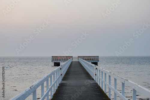 One of the many beautiful piers in Sweden  Malmo