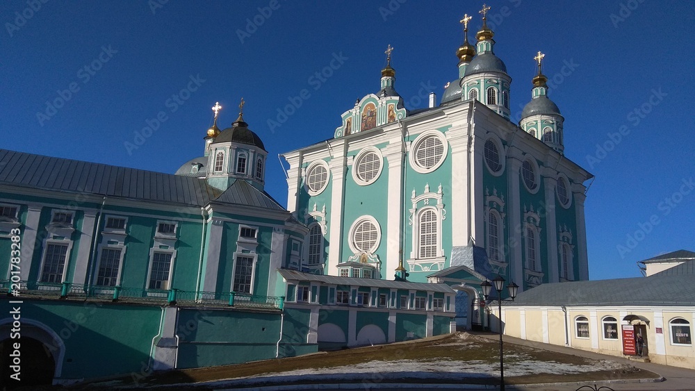 Smolensk cathedral. Start of XVII century