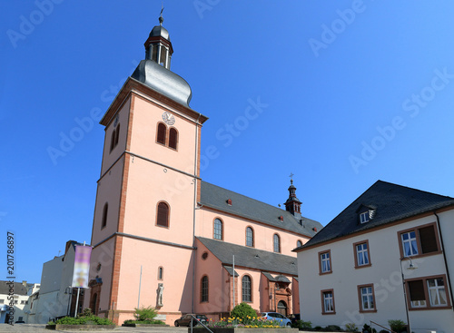 Bild auf Leinwand Katholische und Evangelische Gemeinschaftskirche St Markus in Wittlich