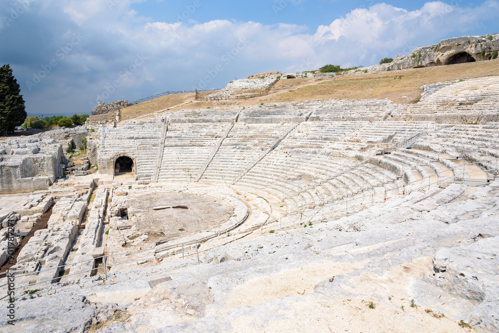 Greek ancient theatre of Syracuse