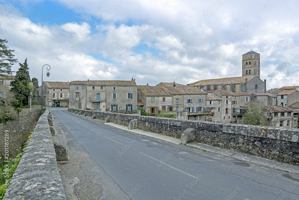 Montolieu, village in Southern France