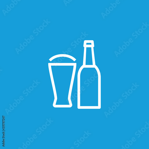 Beer Line Icon