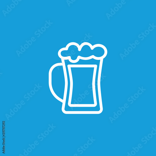 Beer Mug Line Icon