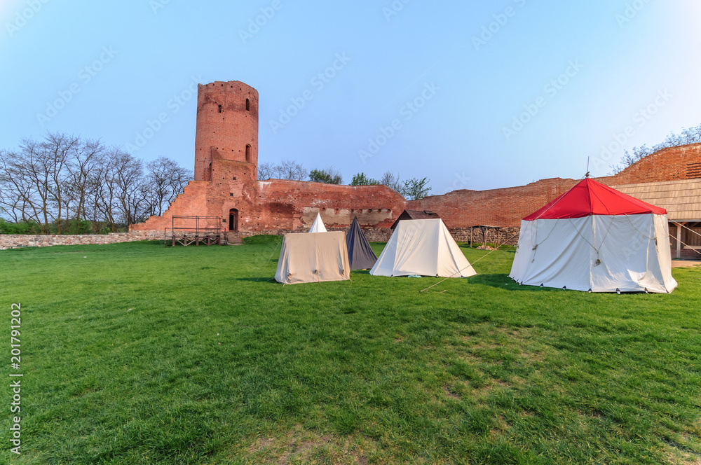Remains of the Mazovian Duke Castle in Czersk (Poland) Remains of the Mazovian Duke Castle in Czersk (Poland)