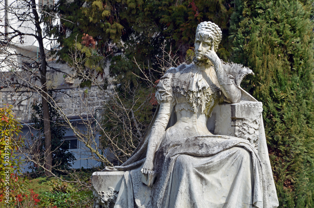 Kaiserin Elisabeth Denkmal, Territet, Schweiz Kaiserin Elisabeth Denkmal, Territet, Schweiz