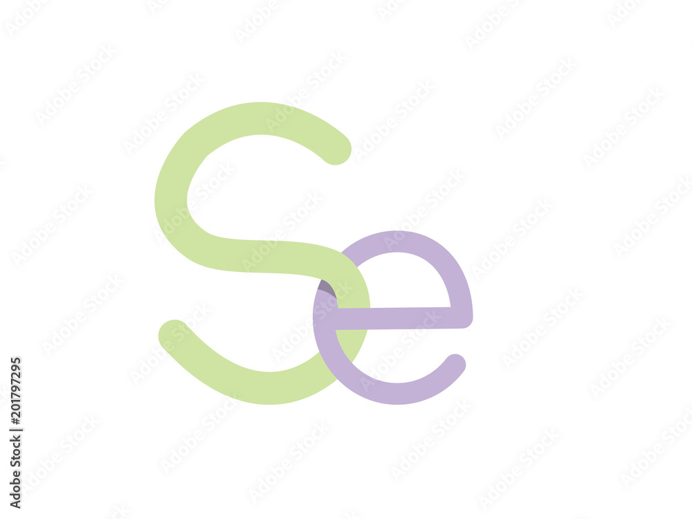 SE Initial Logo for your startup venture SE Initial Logo for your startup venture