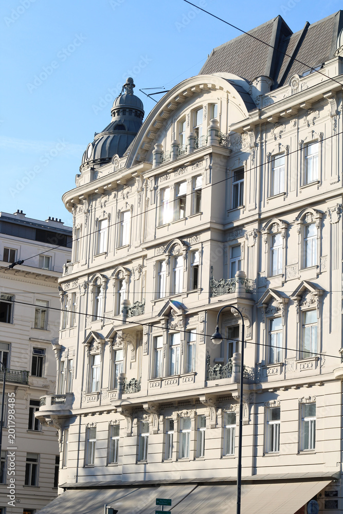 Obraz premium Altbau in Vienna, Austria