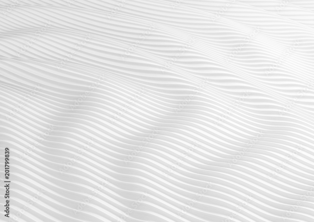 Abstract white wave background. Abstract white wave background.