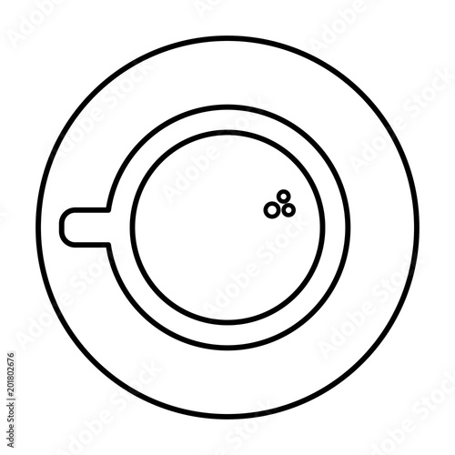 coffee cup isolated icon vector illustration design