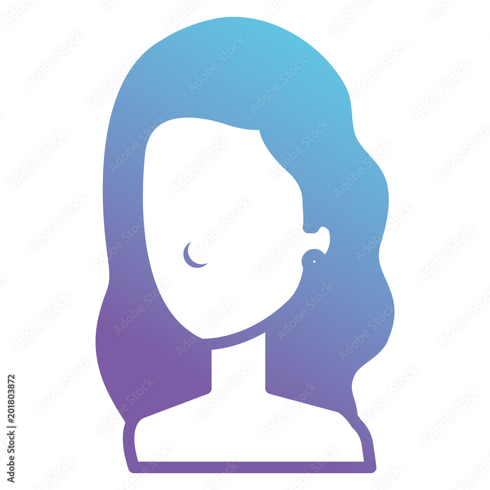 beautiful and young woman shirtless character vector illustration design beautiful and young woman shirtless character vector illustration design