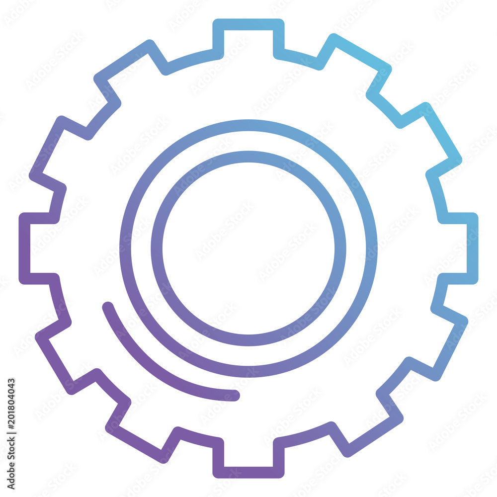 gears machinery isolated icon vector illustration design