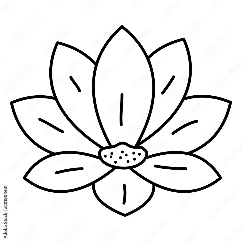 beautiful flower decorative icon vector illustration design beautiful flower decorative icon vector illustration design