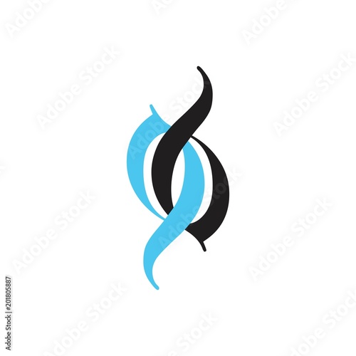 letter qb logo vector