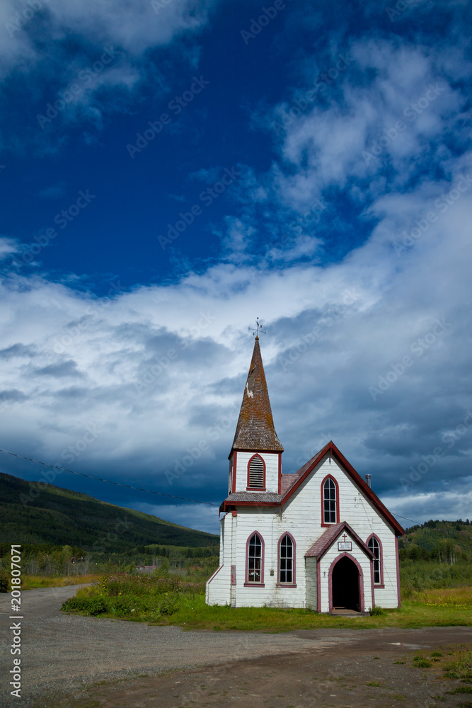 Historic St. Paul's Anglican Church, Kitwanga, British Columbia Canada